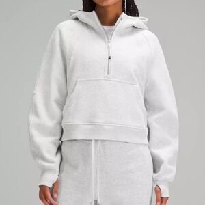 Scuba Oversized Half-Zip Hoodie